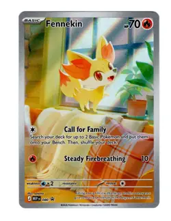 FENNEKIN 080 HOLO PROMO ME: MEGA EVOLUTION PROMO POKEMON NM/M - Image 1
