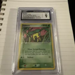 Pokemon Sunkern 76/115 Inverted Holo Layer Reverse Holo CGC 9 Mint - Image 1