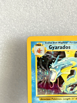 Gyarados Holo Rare Base Set 6/102 Unlimited WOTC 1999 Vintage Pokemon TCG MP - Image 5