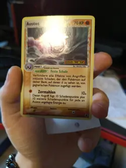 Pokemon Austos Delta Species 14/101 EX Dragon Frontiers Reverse Holo Stamped NM - Image 2