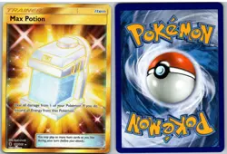 Max Potion (Secret) 164/145 Holo Secret Rare Guardians Rising Pokemon - Image 3
