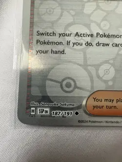 Pokemon TCG - Surfer 187/191 Regional Championship Stamped Promo (Mint) - Image 3