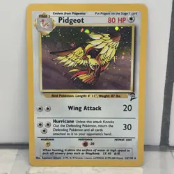Pidgeot 14/130 Holo Rare Base Set 2 Pokemon Holo Lightly Played / Near Mint - Image 1