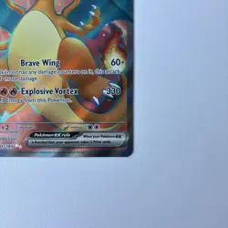 Pokemon TCG Charizard ex 183/165 Ultra Rare Full Art Holo EN 2023 - Image 2