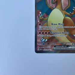 Pokemon TCG Charizard ex 183/165 Ultra Rare Full Art Holo EN 2023 - Image 3