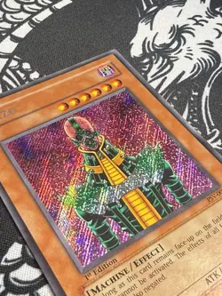 Yu-Gi-Oh Jinzo PSV-000 Secret Rare 1st Edition Asian-English NM - Image 2