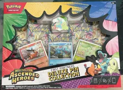 Pokemon TCG Mega Evolution Ascended Heroes First Partners Deluxe Pin Collection - Image 1