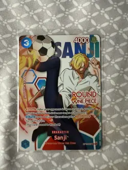 Sanji Round 1 Promo One Piece Card (English) - Image 1