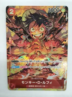 Dawn Monkey D Luffy OP01-024 SR Parallel ONE PIECE Card Japanese T2137 - Image 1