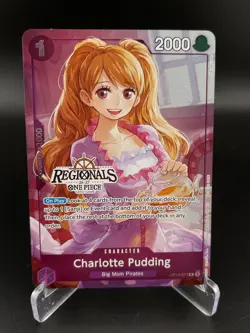 Charlotte Pudding Regional Participation Pack 2026 Vol.1 OP12-071 One Piece NM - Image 1