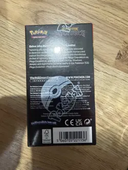 Pokemon TCG Mega Evolution Pitch Black Half Booster Box 18 Packs Sealed & New - Image 3