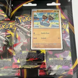Pitch black ETB, Booster bundle, triple blister Promo Sealed New Box Pokemon - Image 4