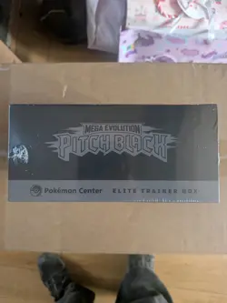 IN HAND Pokemon centre exclusive pitch black elite trainer box, brand new,sealed - Image 3