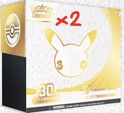 X2 Pokemon 30th Anniversary PC ETB (PRE SALE) 16 September - Image 1