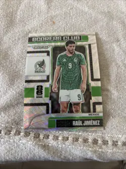 2026 Panini Prizm World Cup - Scorers Club Silver Wave Raul Jimenez Mexico #17 - Image 1
