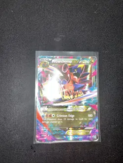 Pokemon M Garchomp EX Black Star Promos Holo Card XY168 - Image 3