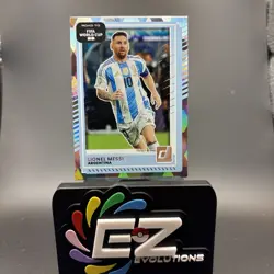 2025-26 Donruss Road to World Cup Lionel Messi Optic Holo Parallel #154 - Image 1
