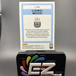 2025-26 Donruss Road to World Cup Lionel Messi Optic Holo Parallel #154 - Image 3