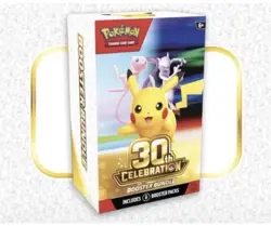 2x Pokemon TCG 30th Anniversary Booster Bundle Presale BRAND NEW *Presale* - Image 1