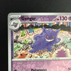 Pokemon Card Gengar - 094/165- Reverse Holofoil - 151 mew en NM Near mint - Image 2
