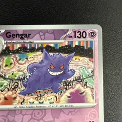 Pokemon Card Gengar - 094/165- Reverse Holofoil - 151 mew en NM Near mint - Image 3