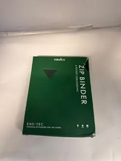 Vault X 4 Pocket Zip Binder, 160 Cards, Exo-Tec 6.8cm x 9.7cm, Green - Image 2