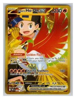 Ethan's Ho-Oh ex - 239/182 MINT/NM Pokemon Cards SV10: Destined Rivals Holo - Image 1