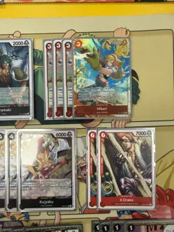One Piece TCG Koby Deck 51 Card Red Black Navy Tournament Ready - Image 4