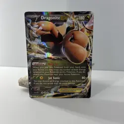 Pokemon TCG Dragonite EX 74/111 XY Furious Fists Holo Card - Image 1