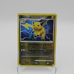 Raichu 15/123 Reverse Holo Mysterious Treasures Pokemon Card - Image 1