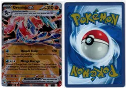 Greninja ex (GameStop Metal Card) 106/167 Pokemon NM - Image 3