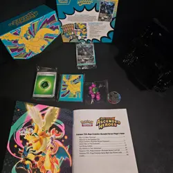 Pokemon Ascended Heroes ETB Charizard Accessories + Promo Card - NO PACK - Image 1