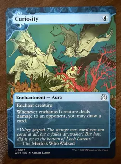 Curiosity Wilds of Regular WOT 0017 Magic MTG NM - Image 1