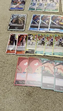 One Piece TCG 150 Card Lot! Super Rares, Leaders , Promos, Rare! Near Mint NM - Image 2