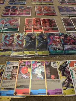One Piece TCG 150 Card Lot! Super Rares, Leaders , Promos, Rare! Near Mint NM - Image 3