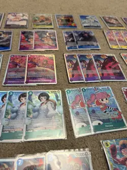 One Piece TCG 150 Card Lot! Super Rares, Leaders , Promos, Rare! Near Mint NM - Image 5