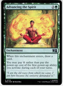 MAGIC MTG ADVANCING THE SPIRIT 712 COMMANDER: MARVEL SUPER HEROES FOIL - Image 1