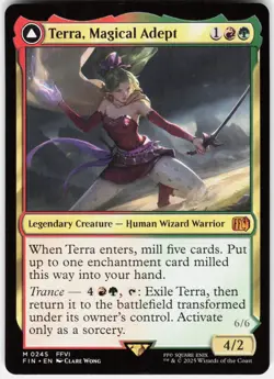 MAGIC MTG TERRA, MAGICAL ADEPT 245 FINAL FANTASY - Image 1