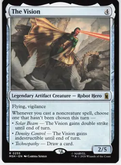 MAGIC MTG THE VISION 255 MARVEL SUPER HEROES - Image 1