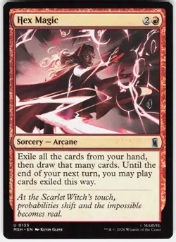 MAGIC MTG HEX MAGIC 133 MARVEL SUPER HEROES - Image 1