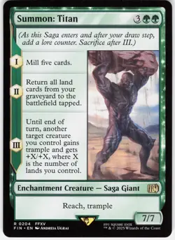 MAGIC MTG SUMMON: TITAN 204 FINAL FANTASY - Image 1