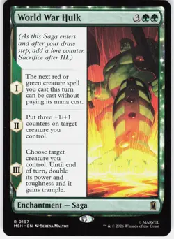 MAGIC MTG WORLD WAR HULK 197 MARVEL SUPER HEROES - Image 1