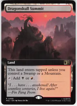 MAGIC MTG DRAGONSKULL SUMMIT (EXTENDED ART) 468 COMMANDER: MARVEL SUPER HEROES - Image 1