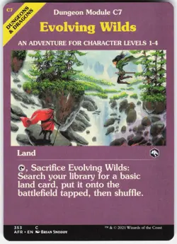 MAGIC MTG EVOLVING WILDS (DUNGEON MODULE) 353 ADVENTURES IN THE FORGOTTEN REALMS - Image 1