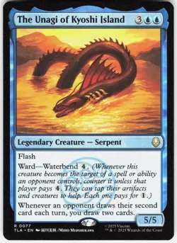 MAGIC MTG THE UNAGI OF KYOSHI ISLAND 77 AVATAR: THE LAST AIRBENDER - Image 1