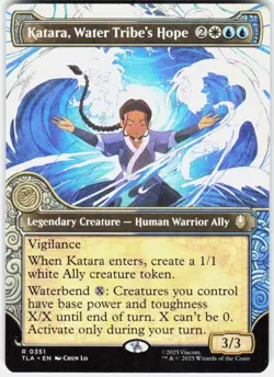 MAGIC MTG KATARA, WATER TRIBE'S HOPE (SHOWCASE) 351 AVATAR: THE LAST AIRBENDER - Image 1