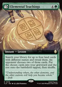 Elemental Teachings Foil Avatar: The Last Airbender 378 NM MTG - Image 1
