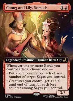 Chong and Lily, Nomads NonFoil Avatar: The Last Airbender Eternal 192 NM MTG - Image 1