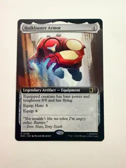Hulkbuster Armor 107 MSC Commander: Marvel Super Heroes Magic MTG - Image 1