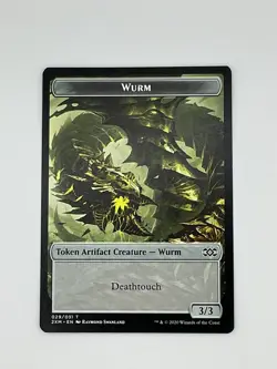 Wurm (029) Token Double Masters Regular NM Free Shipping! MJB - Image 1
